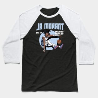 Ja Morant Comic Style Baseball T-Shirt